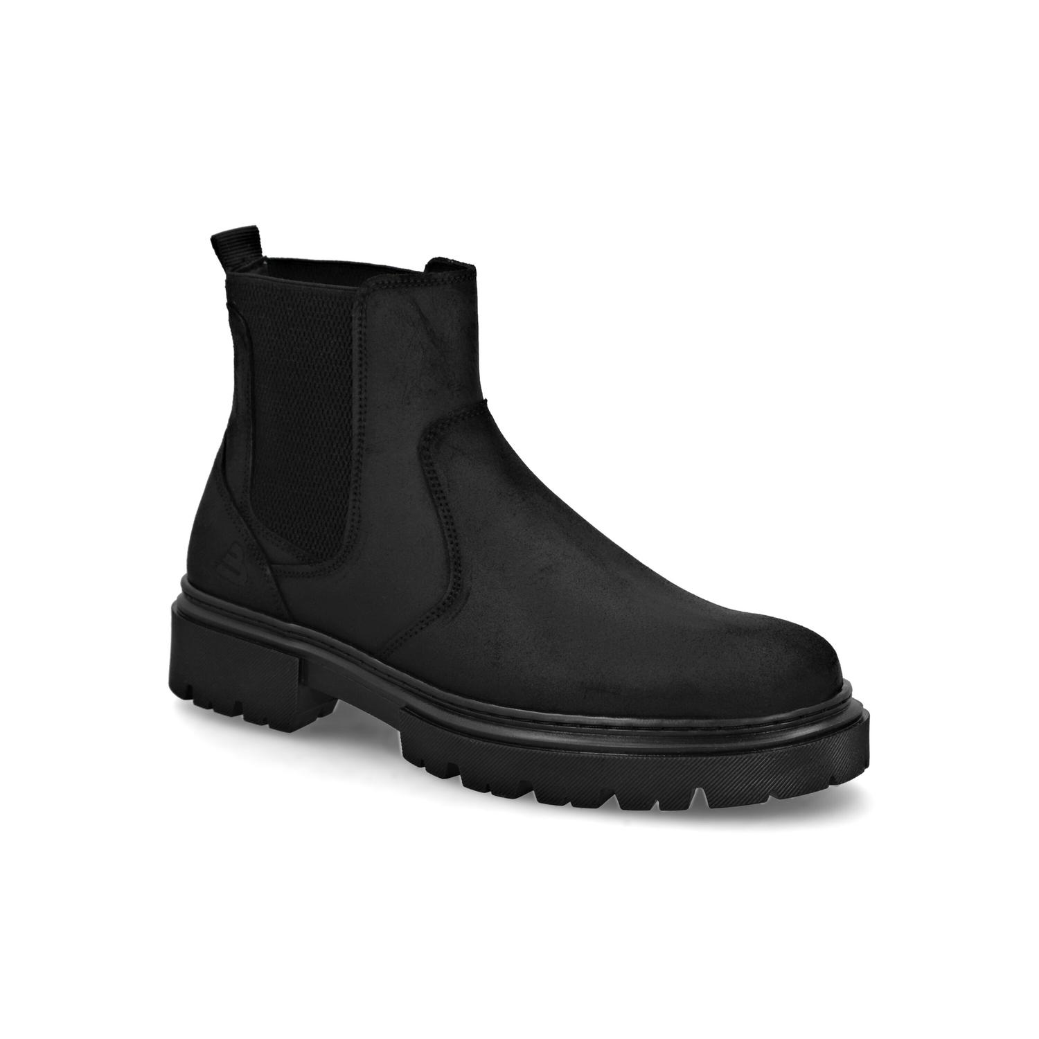 BOTINES HOMBRE CHELSEA CUERO TITERN-6-60 NEGRO BULLBOXER - 1