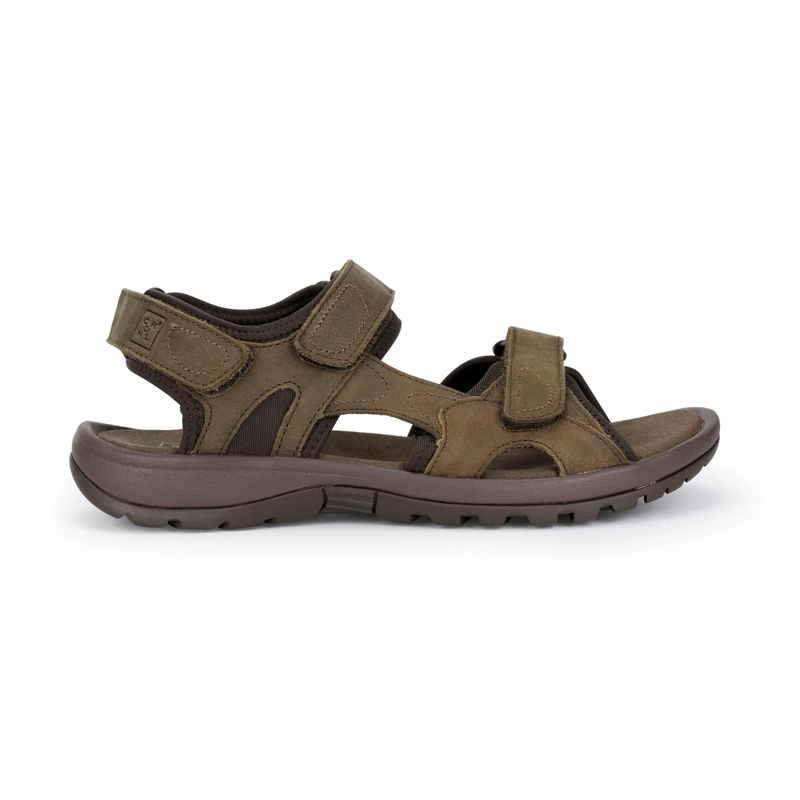 SANDALIAS HOMBRE CUERO COASTOWN-9-01 TAUPE - 2