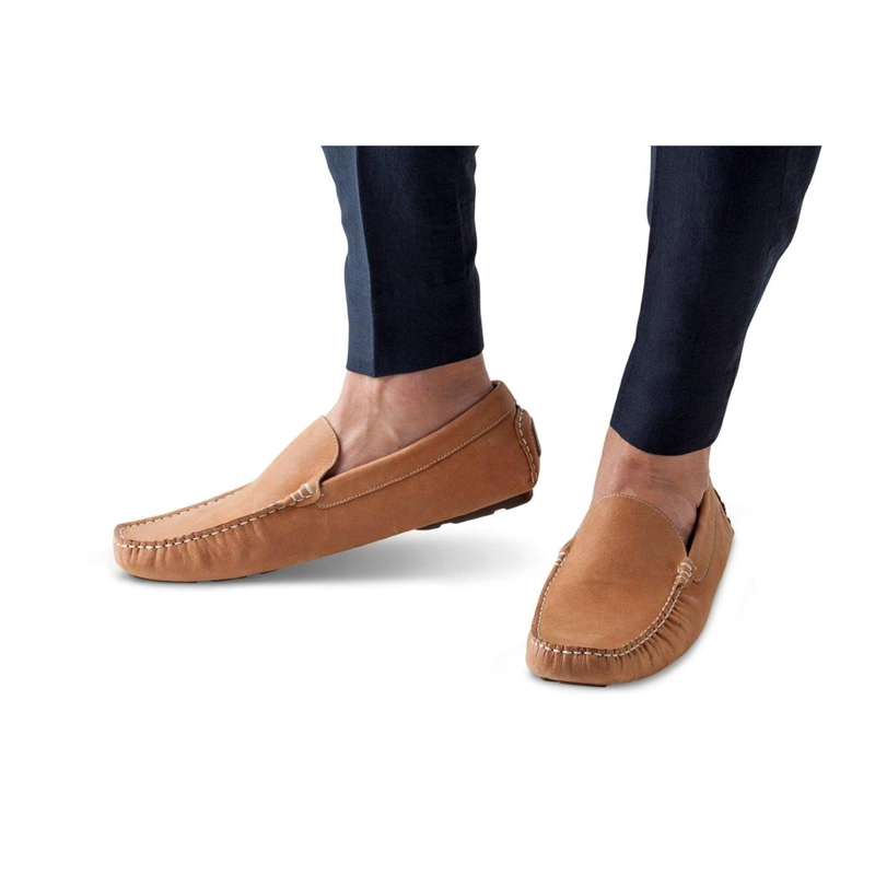 MOCASINES HOMBRE CUERO MIAMI-4-73-BRANDY - 4