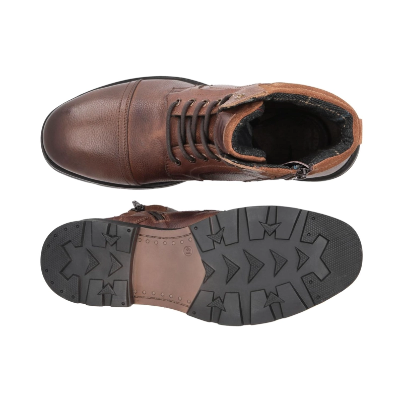 BOTINES HOMBRE CUERO STIRLING-6-32 BRANDY BULLBOXER ['TEXTIL'] - 3