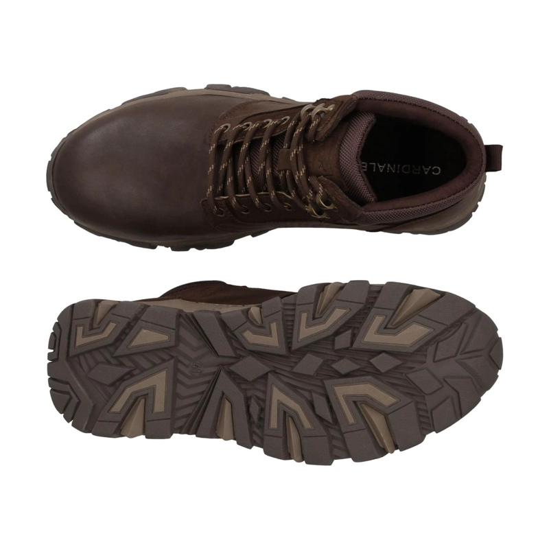 BOTINES HOMBRE CUERO CAFE OSCURO SANCY CARDINALE - 4
