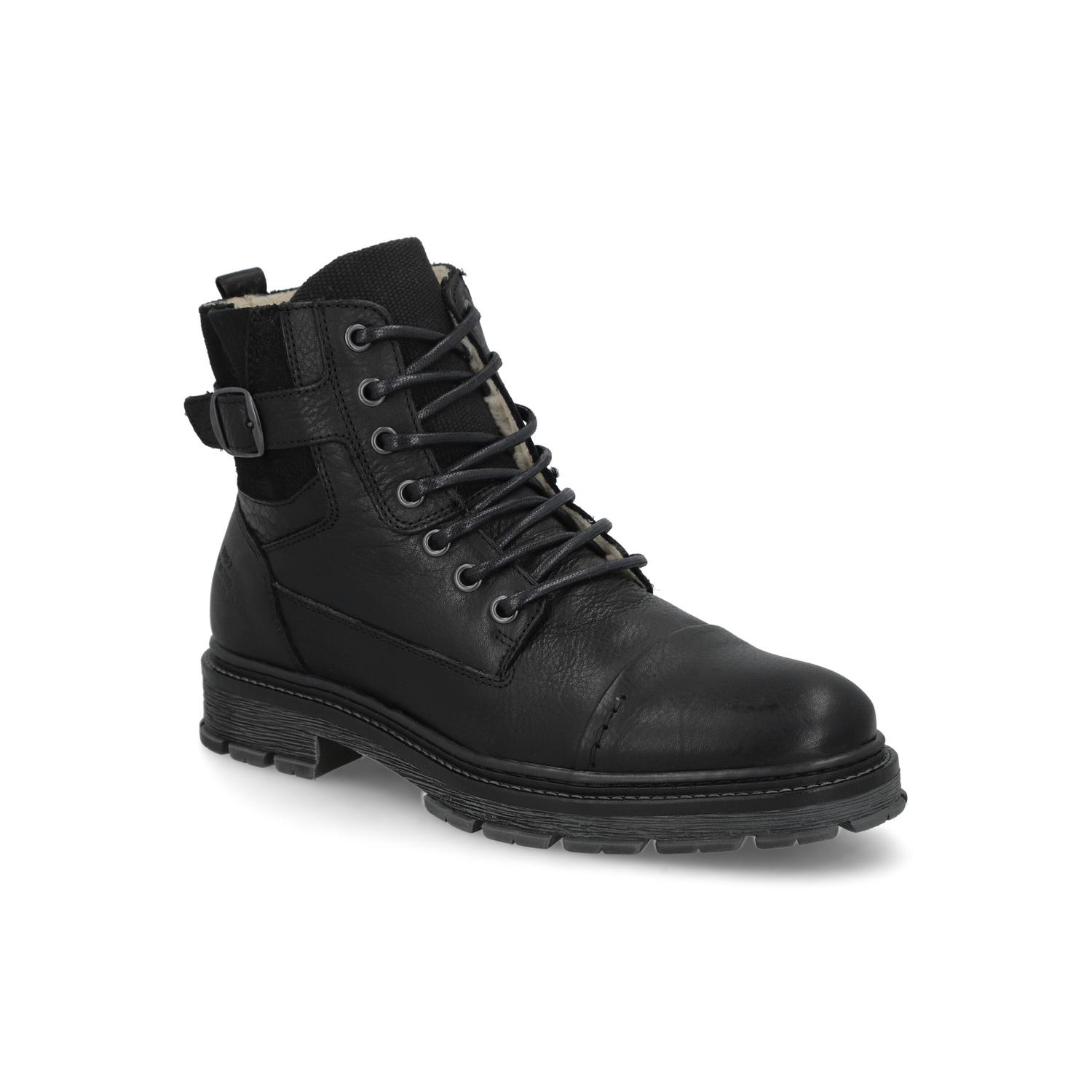 BOTINES HOMBRE CUERO BETWS-6-80 NEGRO BULLBOXER - 1