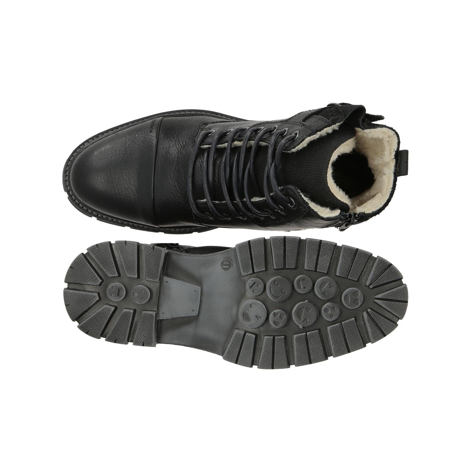 BOTINES HOMBRE CUERO BETWS-6-80 NEGRO BULLBOXER - 3