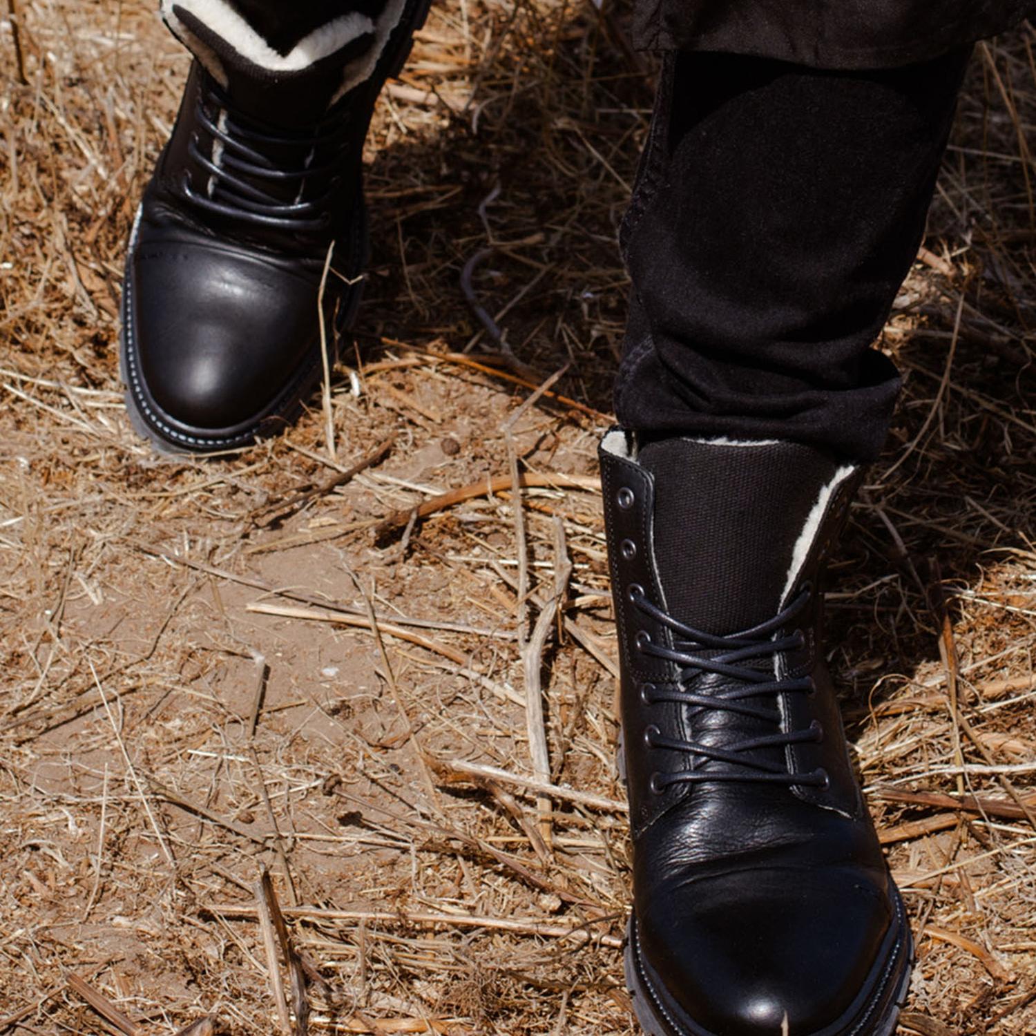 BOTINES HOMBRE CUERO BETWS-6-80 NEGRO BULLBOXER - 4