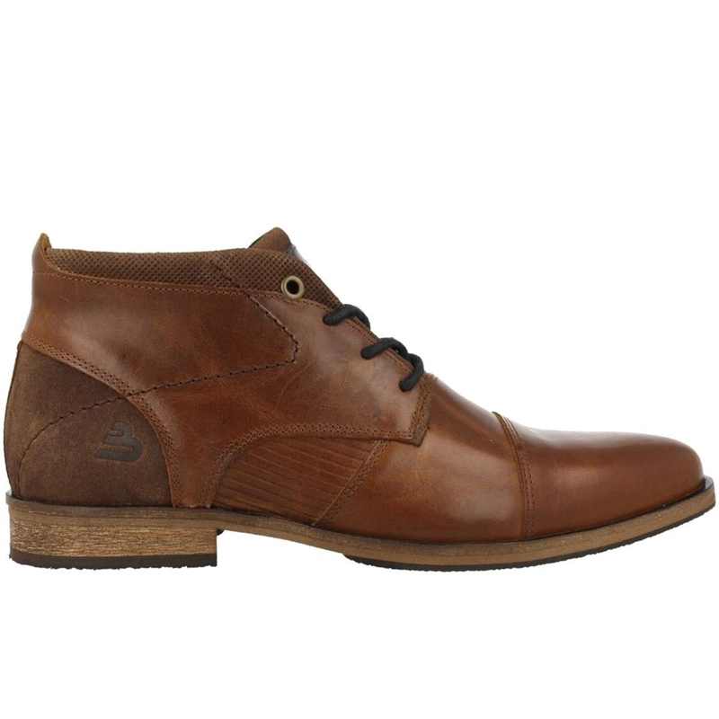 BOTINES HOMBRE CUERO TIBLAND-6-43 BRANDY BULLBOXER - 1