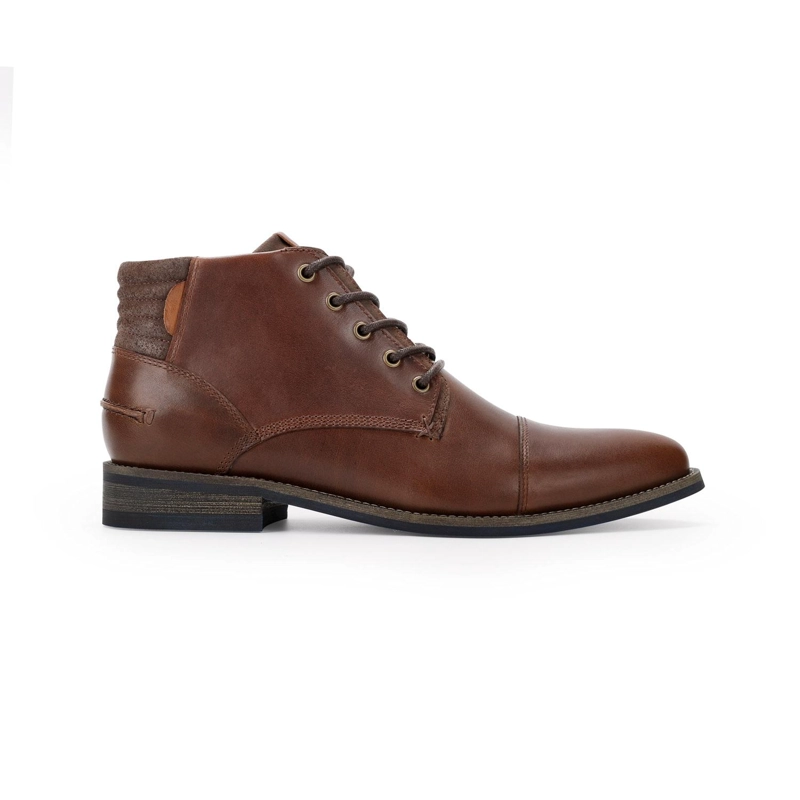 BOTINES HOMBRE CUERO DENIZEN-6-08 CAFE CARDINALE - 2