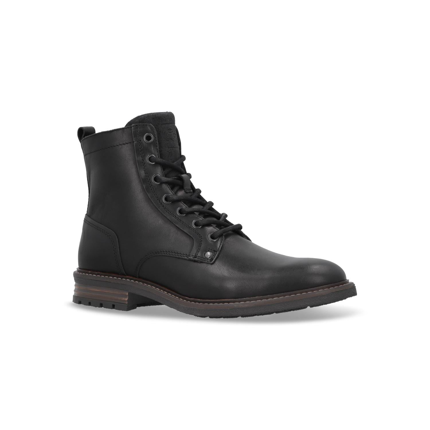 BOTINES HOMBRE CUERO RICK-6-03 NEGRO CARDINALE - 1