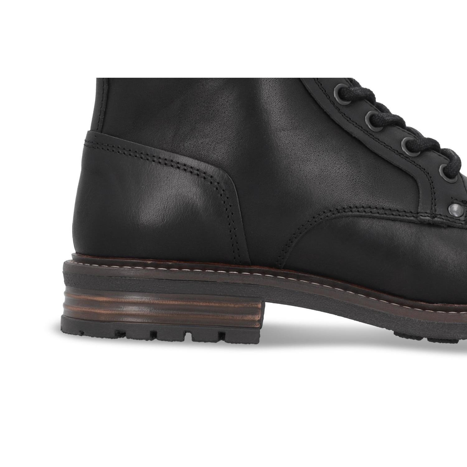 BOTINES HOMBRE CUERO RICK-6-03 NEGRO CARDINALE - 4
