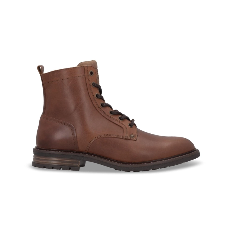 BOTINES HOMBRE CUERO RICK-6-03 BRANDY CARDINALE - 2