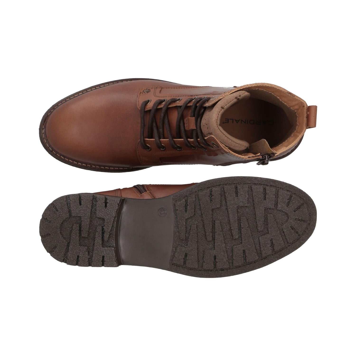 BOTINES HOMBRE CUERO RICK-6-03 BRANDY CARDINALE - 3