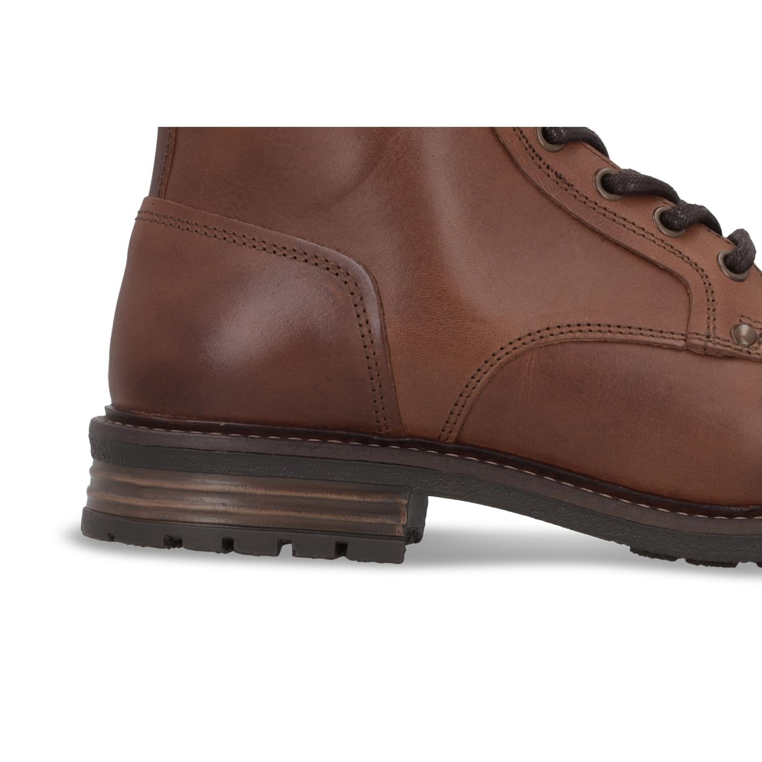 BOTINES HOMBRE CUERO RICK-6-03 BRANDY CARDINALE - 4