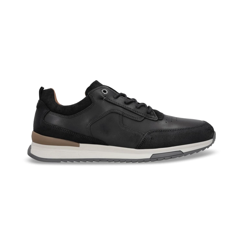 ZAPATILLAS URBANAS HOMBRE CUERO BEN NEGRO CARDINALE - 2