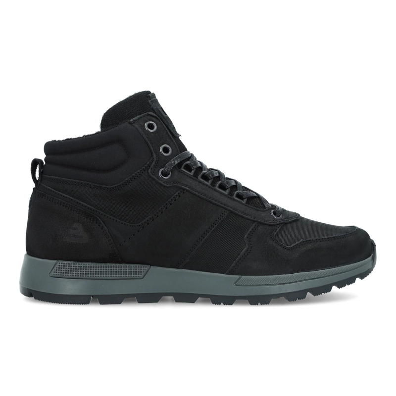 ZAPATILLAS CAÑA ALTA HOMBRE CUERO DUDLEY-6-05 NEGRO BULLBOXER - 2