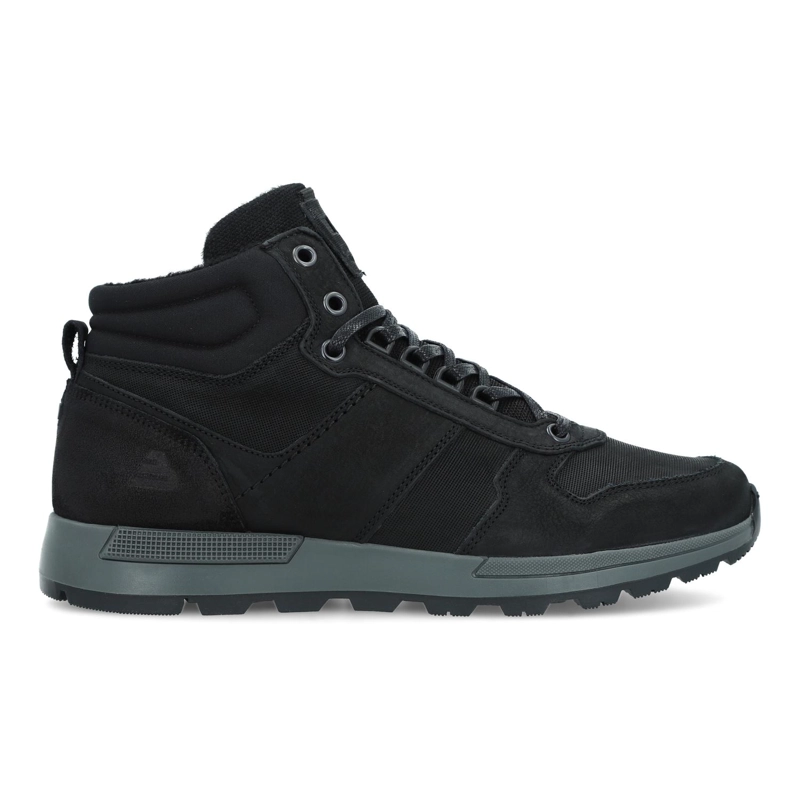 ZAPATILLAS CAÑA ALTA HOMBRE CUERO DUDLEY-6-05 NEGRO BULLBOXER - 2
