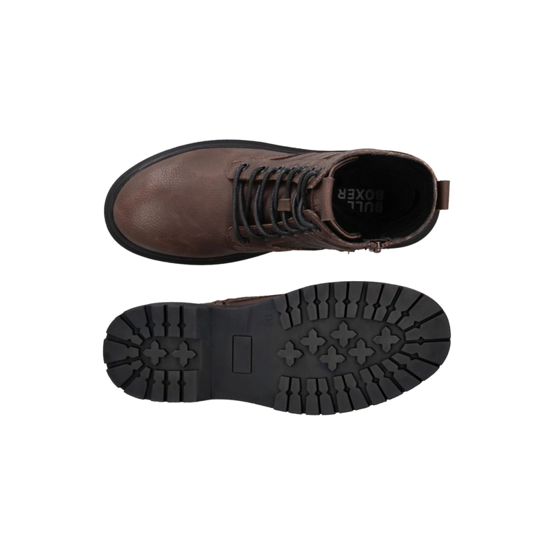 BOTINES HOMBRE ECOCUERO ETTERBEEK-6-91 CAFE  BULLBOXER - 3