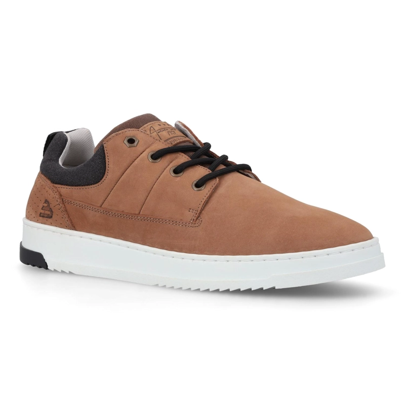 ZAPATILLAS URBANAS HOMBRE CUERO WEERT-0-97 BRANDY BULLBOXER - 1