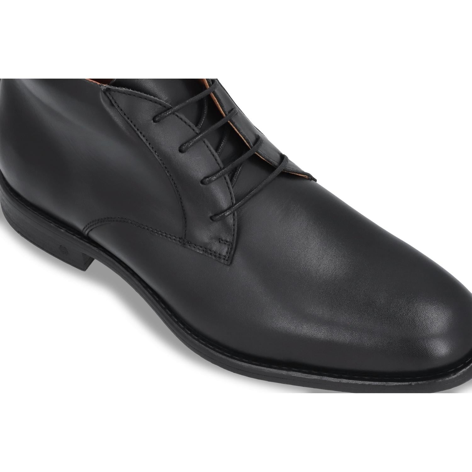 BOTINES HOMBRE CUERO BLEEKER-6-58 NEGRO CARDINALE - 4