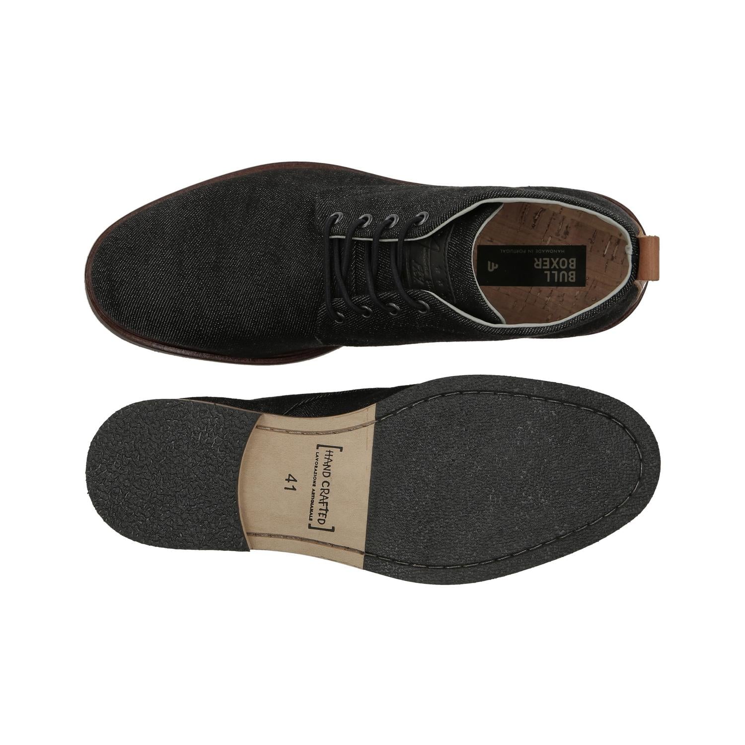 BOTINES HOMBRE TEXTIL CORDONES ELASTICADOS KRAPINA-6-76 NEGRO BULLBOXER - 3