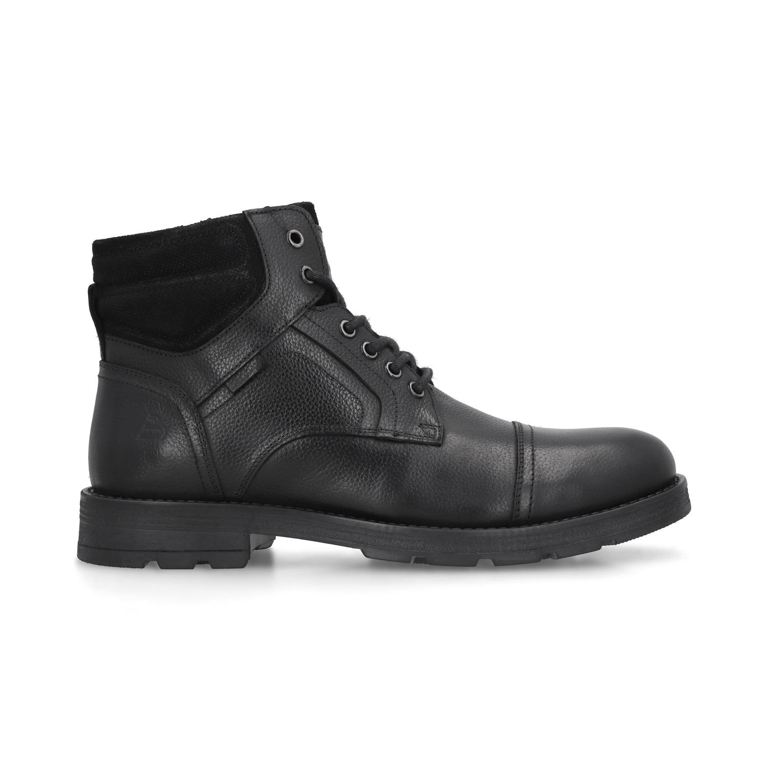 BOTINES HOMBRE CUERO STIRLING-6-32 NEGRO BULLBOXER - 2
