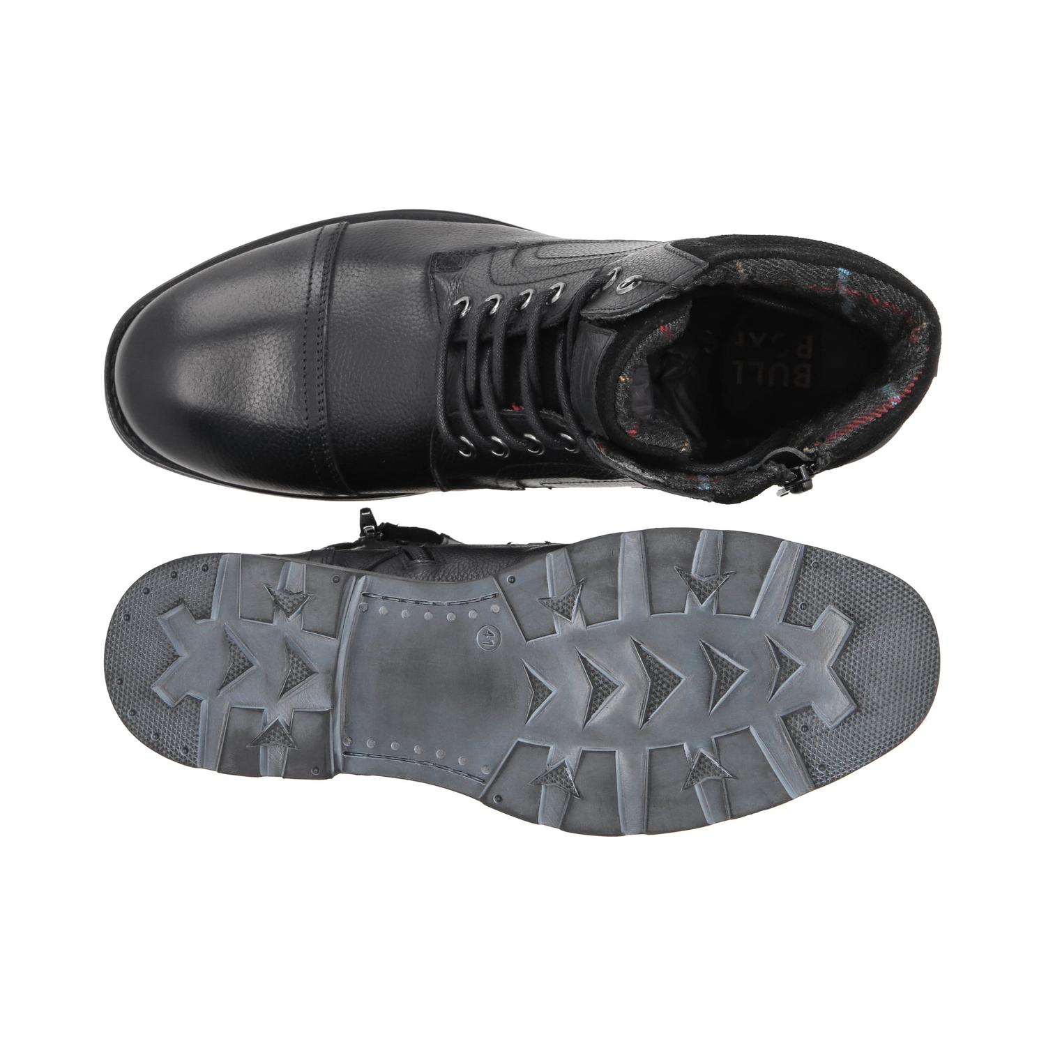 BOTINES HOMBRE CUERO STIRLING-6-32 NEGRO BULLBOXER - 3