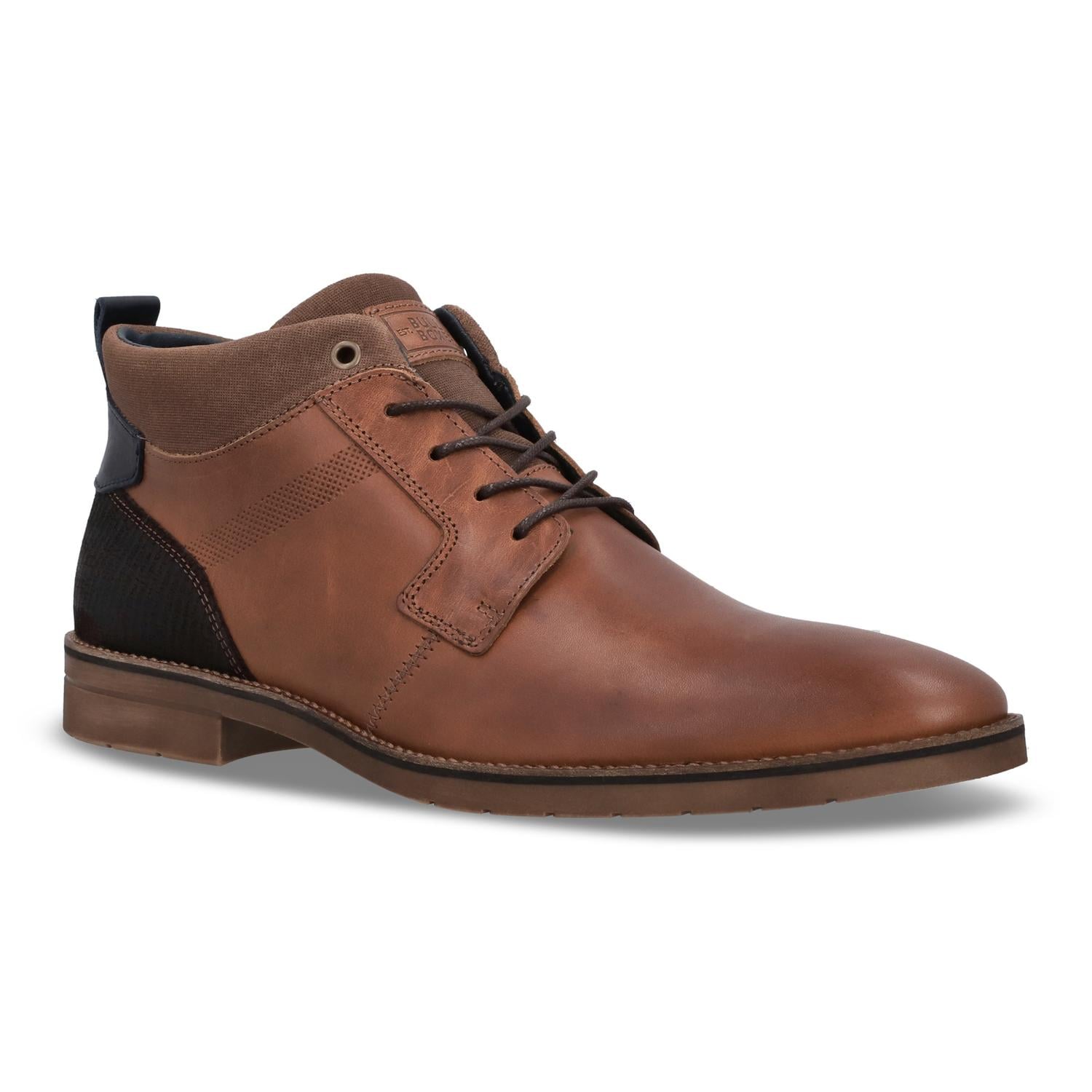 BOTINES HOMBRE CUERO LAEKEN-6-65 BRANDY BULLBOXER - 1