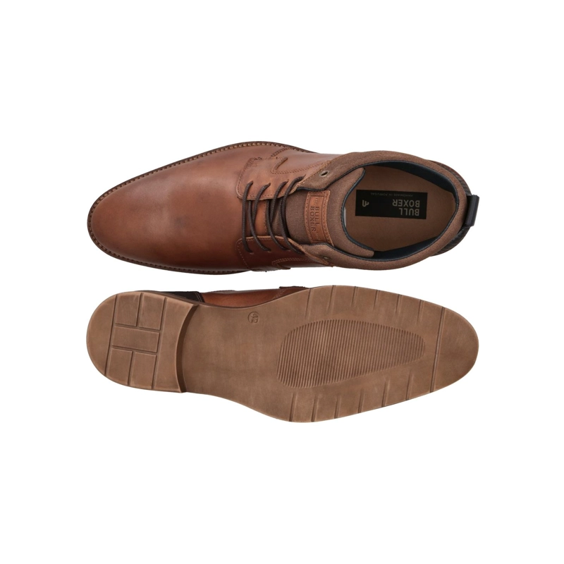 BOTINES HOMBRE CUERO LAEKEN-6-65 BRANDY BULLBOXER - 3