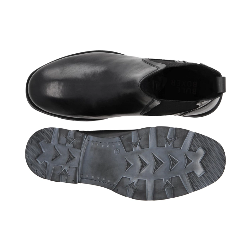 BOTINES HOMBRE CHELSEA CUERO KELSO-6-31 NEGRO BULLBOXER ['TEXTIL'] - 3