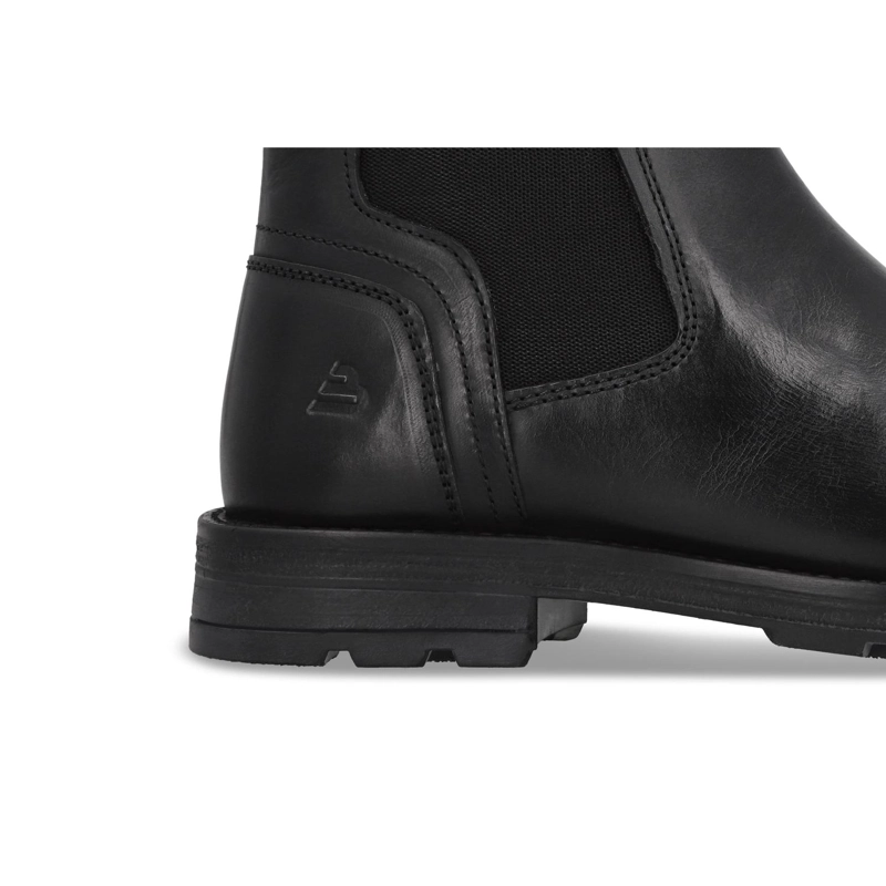 BOTINES HOMBRE CHELSEA CUERO KELSO-6-31 NEGRO BULLBOXER ['TEXTIL'] - 4