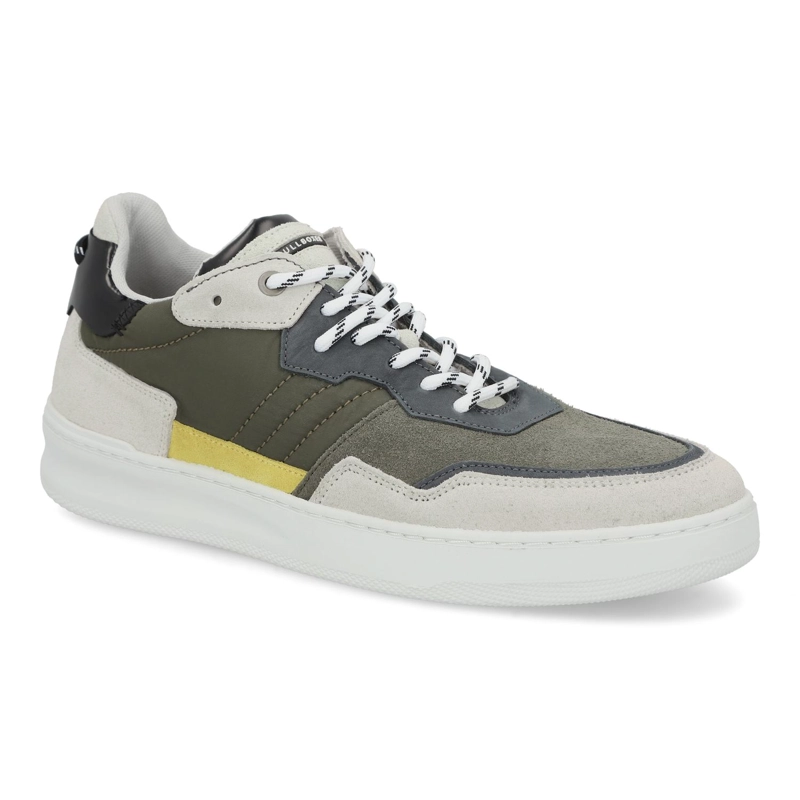 ZAPATILLAS HOMBRE CORDONES CUERO SISAK-0-60 VERDE BULLBOXER - 1