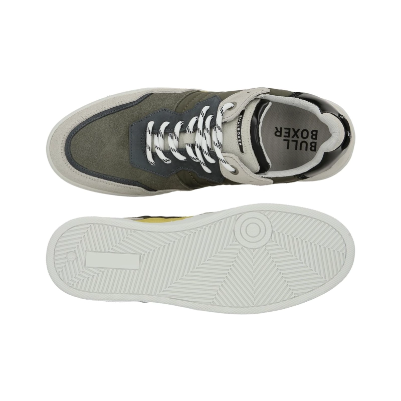 ZAPATILLAS HOMBRE CORDONES CUERO SISAK-0-60 VERDE BULLBOXER - 3