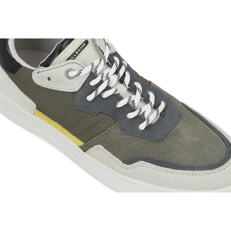 ZAPATILLAS HOMBRE CORDONES CUERO SISAK-0-60 VERDE BULLBOXER - 4