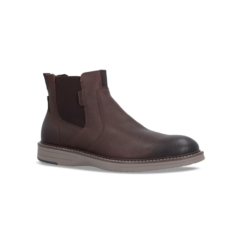 BOTINES HOMBRE CHELSEA CUERO LARGS-6-31 CAFE  BULLBOXER ['TEXTIL'] - 1