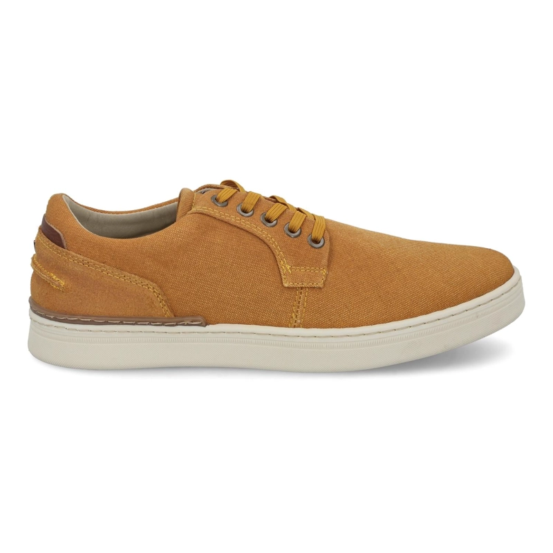 ZAPATILLAS URBANAS HOMBRE TEXTIL CORDONES ESLASTICADOS BINN AMARILLO CARDINALE - 2