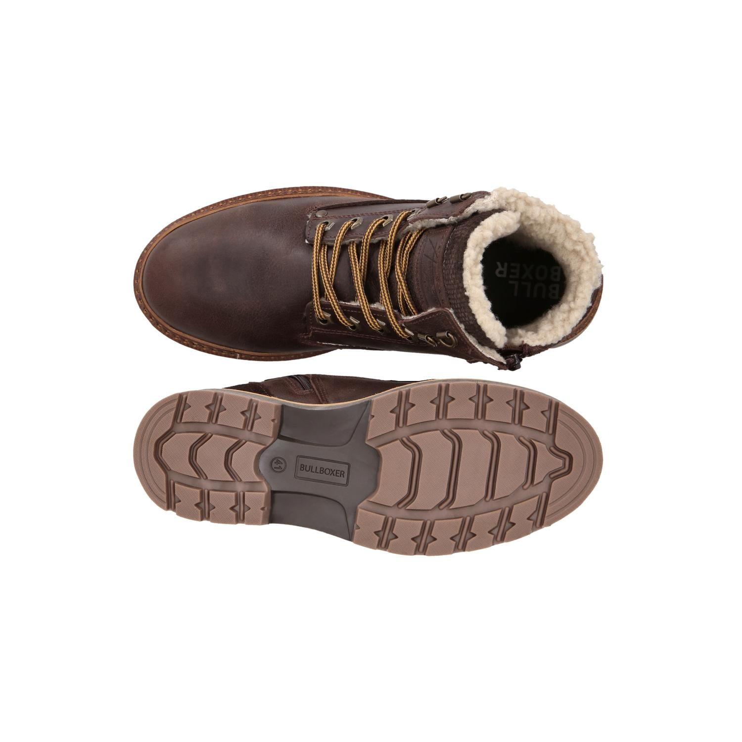 BOTINES HOMBRE CUERO EVERE-6-76 CAFE  BULLBOXER - 3