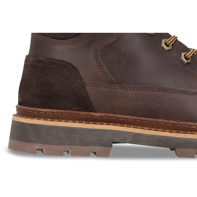BOTINES HOMBRE CUERO EVERE-6-76 CAFE  BULLBOXER - 5