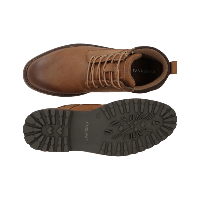 BOTINES HOMBRE CUERO ANDORRA-6-49 BRANDY ['TEXTIL'] - 3