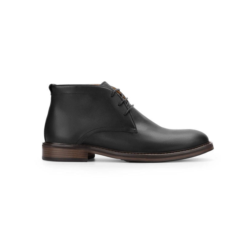 BOTINES HOMBRE CUERO NORBURY-6-01 NEGRO ['TEXTIL'] - 2
