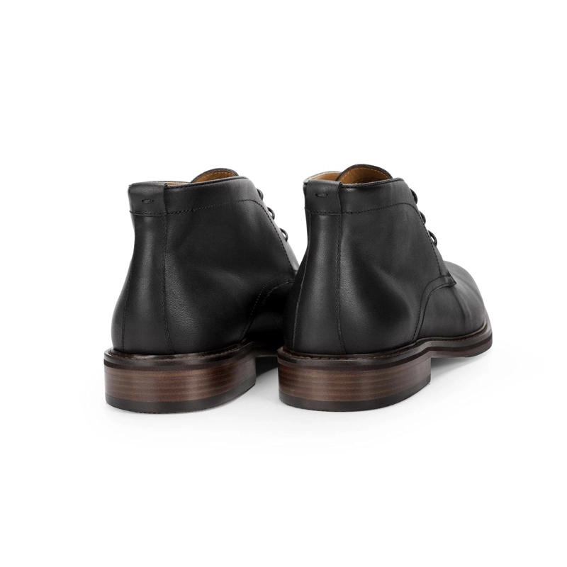BOTINES HOMBRE CUERO NORBURY-6-01 NEGRO ['TEXTIL'] - 4