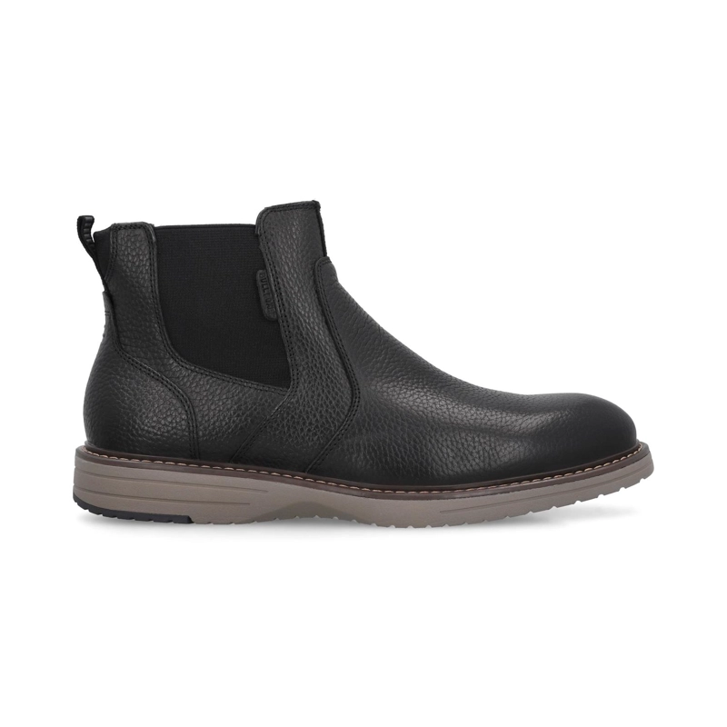 BOTINES HOMBRE CHELSEA CUERO LARGS-6-31 NEGRO BULLBOXER - 2