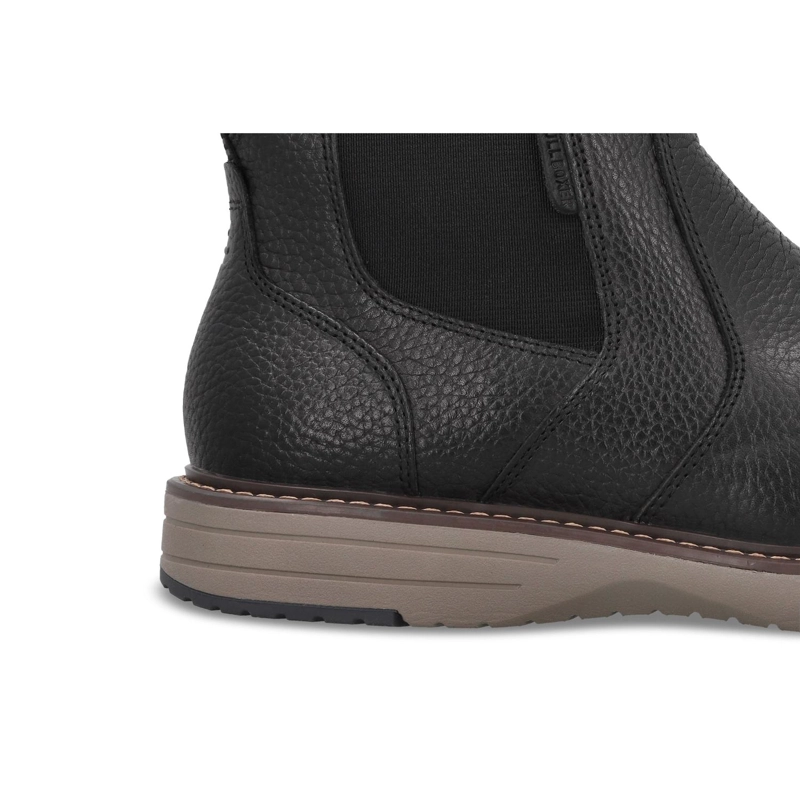 BOTINES HOMBRE CHELSEA CUERO LARGS-6-31 NEGRO BULLBOXER - 4