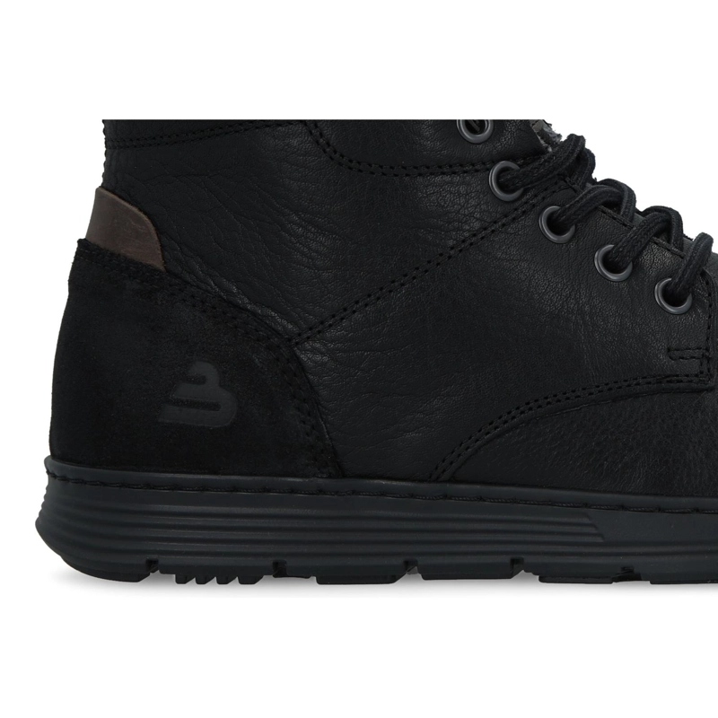ZAPATILLAS CAÑA ALTA HOMBRE CUERO FINSBURY-6-61 NEGRO BULLBOXER - 4