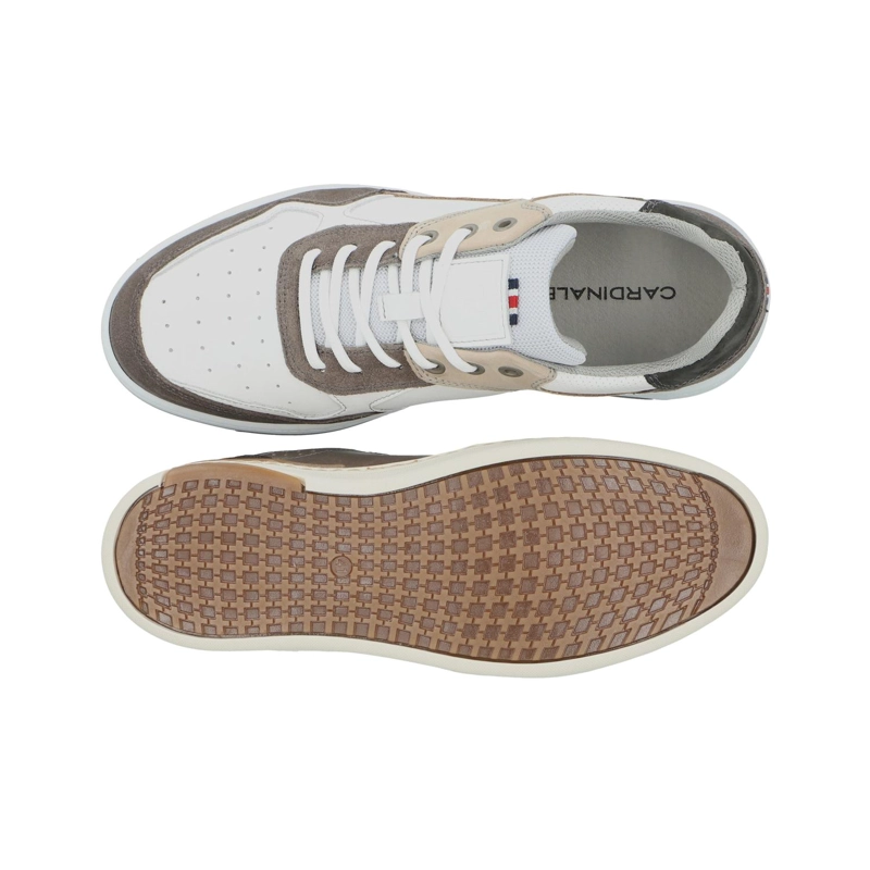ZAPATILLAS URBANAS HOMBRE CUERO BLANCO COCHEM CARDINALE - 3