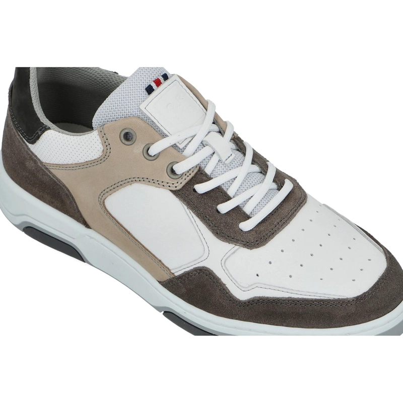 ZAPATILLAS URBANAS HOMBRE CUERO BLANCO COCHEM CARDINALE - 4