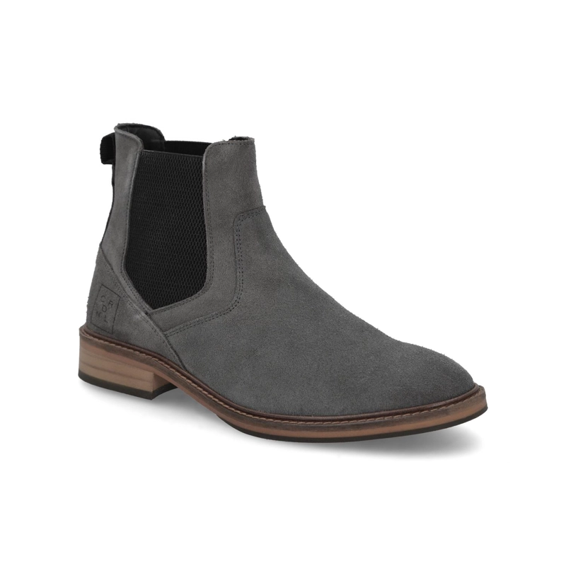 BOTINES HOMBRE CHELSEA CUERO THUN-6-19 GRIS ['TEXTIL'] - 1