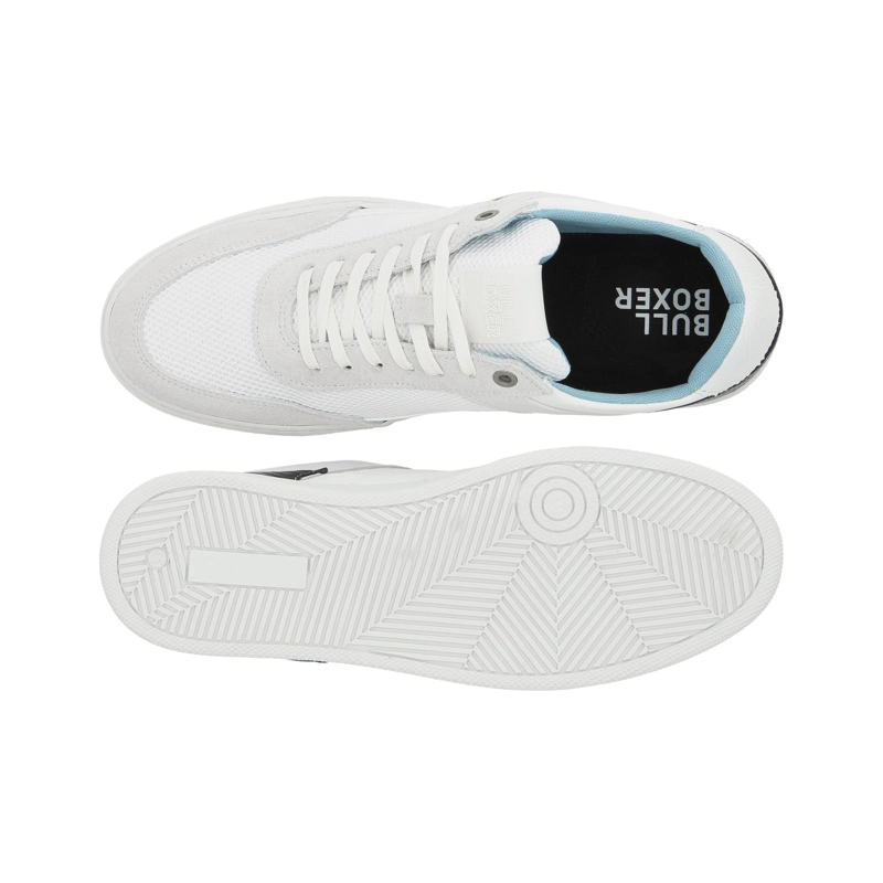 ZAPATILLAS URBANAS HOMBRE CUERO TROGIR-0-68 BLANCO BULLBOXER - 3