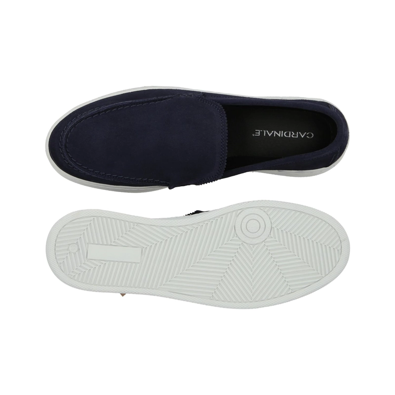 ZAPATILLAS SLIP-ON HOMBRE CUERO MURREN-4-67 AZUL - 3