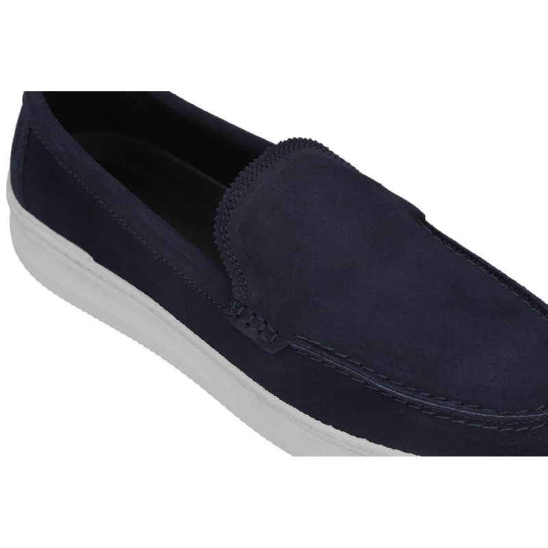 ZAPATILLAS SLIP-ON HOMBRE CUERO MURREN-4-67 AZUL - 4