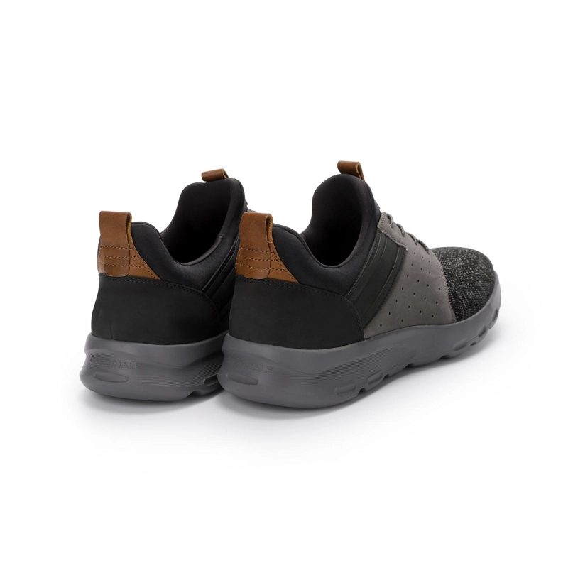 ZAPATILLAS LIVIANAS X-LIGHT HOMBRE CUERO WALKER-0-32 GRIS - 5