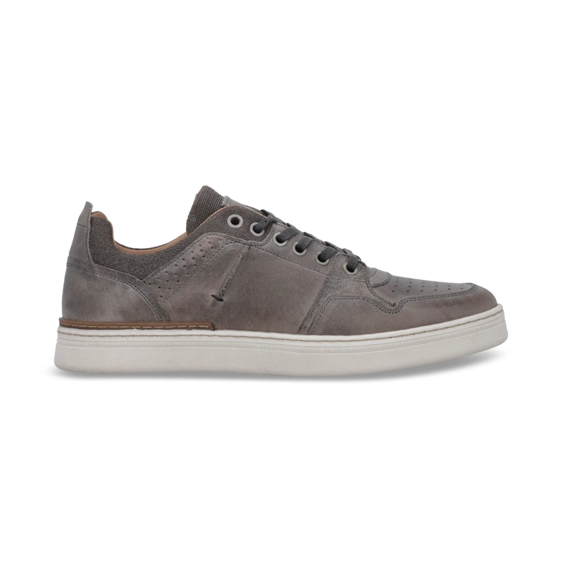 ZAPATILLAS URBANAS HOMBRE CUERO LAUNCH-0-23 GRIS ['ECOCUERO'] - 2