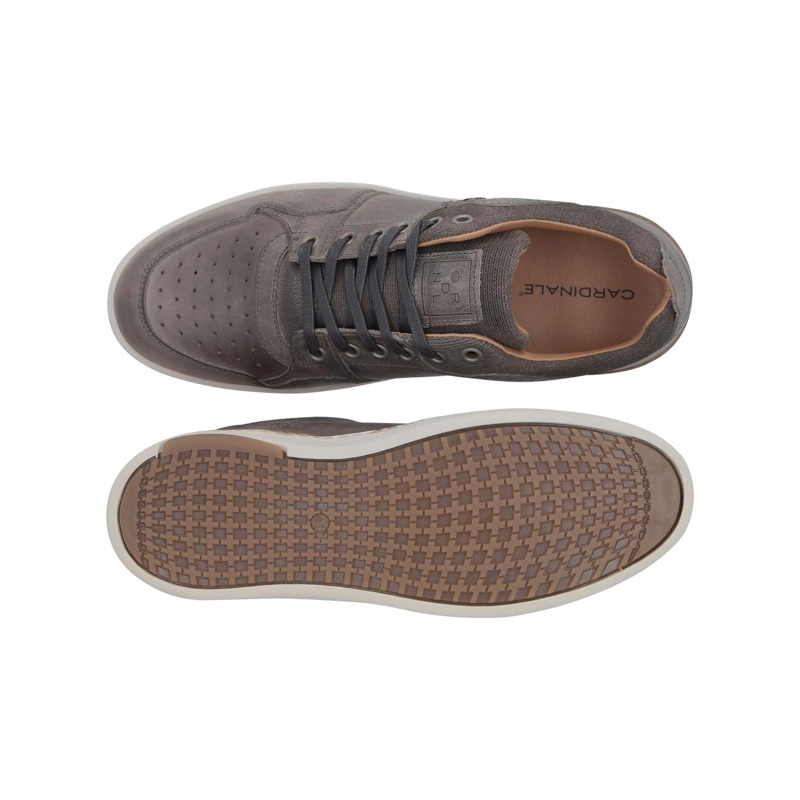 ZAPATILLAS URBANAS HOMBRE CUERO LAUNCH-0-23 GRIS ['ECOCUERO'] - 3